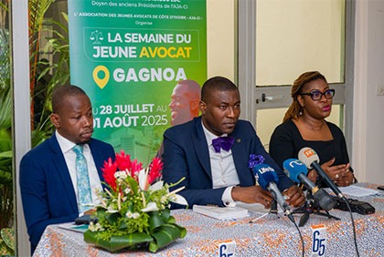 Semaine du jeune avocat:  L’AJA-CI plaide pour  des mesures pour désengorger les prisons et une justice équitable 