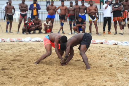 Sport : Abidjan accueille la 1ère édition du Tournoi International de Lutte Africaine et de Beach wresting