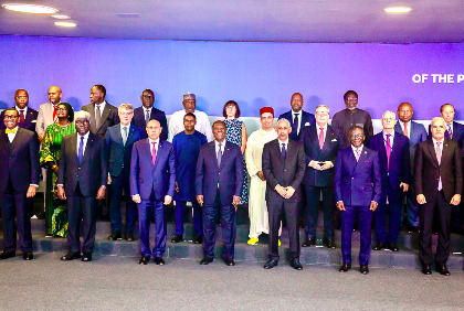 BAD: Cérémonie de prestation du nouveau président Sidi Ould Tah à Abidjan 