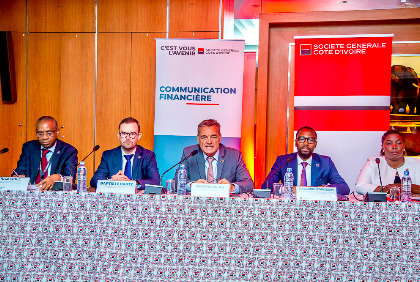 Cérémonie de communication financière de société Générale Côte d’Ivoire