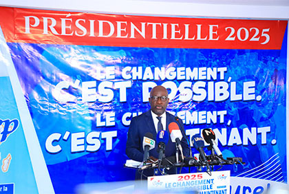 Présidentielles 2025: Déclaration du président du Congrès panafricain pour la justice et l'égalité des peuples (COJEP)