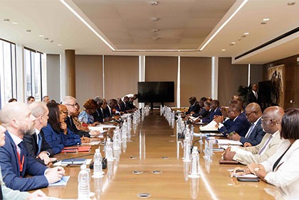 Réunion du Conseil Présidentiel d'Orientation et de Suivi du PND