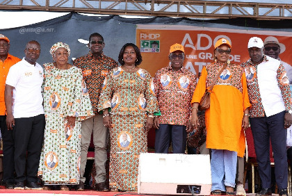 Présidentielle : Lancement officiel de la campagne du candidat du RHDP, Alassane OUATTARA, dans la région du Sud-Comoé