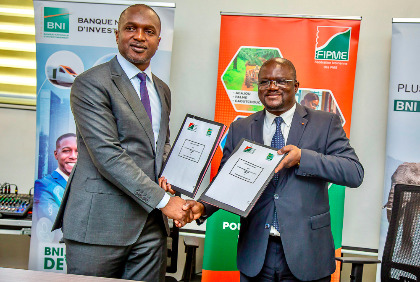 La BNI et la Fédération Ivoirienne des PME scellent un partenariat stratégique au profit des PME ivoiriennes