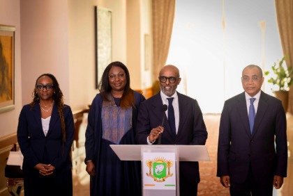 Economie : le Directeur du département Afrique du FMI reçu par Alassane Ouattara