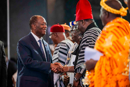 Voeux du Nouvel An de la Chefferie traditionnelle et des Guides religieux au Président de la République