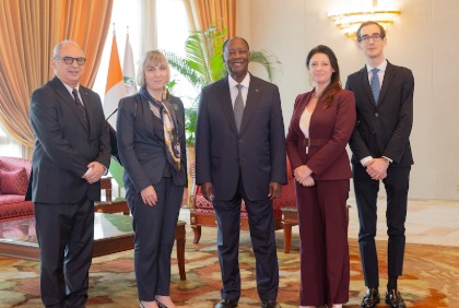 Diplomatie : présentation des Lettres de Créance du nouvel Ambassadeur d'Italie