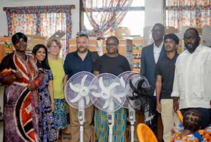 Le projet social “Edu Soleil : Électrifier le Village SOS” inauguré au SOS Village d’Enfants d'Abobo