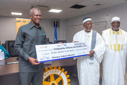 Éducation : le Rotary offre près de 50 millions FCFA pour la construction d’une cantine scolaire à Biabou