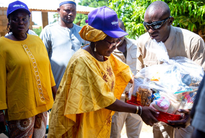 Solidarité Ramadan et Carême: Les Ong Wou-Flo et Qatar charity comblent plus de 130 ménages à Dabou