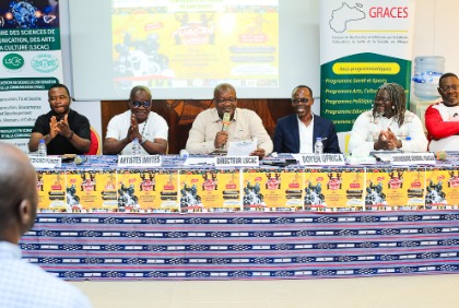 Côte d'Ivoire : Conférence de presse de lancement de la 2e édition du Festival  universitaire des arts et culture d'Afrique et d'ailleurs (FUACAA)
