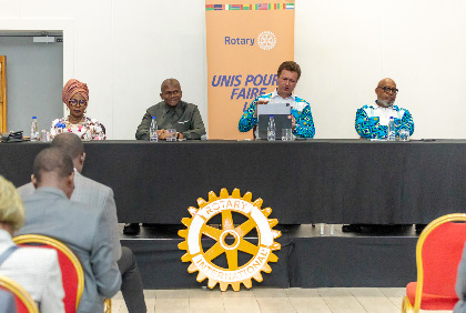 Session de formation de haut niveau dédiée à la Fondation Rotary autour du thème  « Fondation Rotary : Améliorer notre impact »