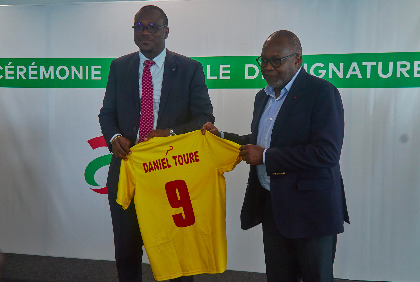 Football:  AFG Bank Côte d’Ivoire devient officiellement le sponsor principal du Club Omnisports de Korhogo (COK)
