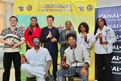 Conférence de presse relative à l’édition « All Stars » de La Relève Afrique by Castel Beer