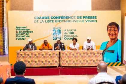  Cote d'Ivoire: Conférence de presse de la liste UNJCI-Nouvelle Vision