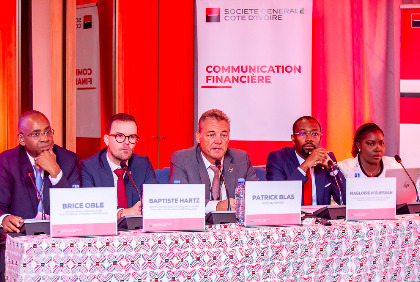 Cérémonie de communication financière de société Générale Côte d’Ivoire
