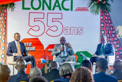 Conférence de presse  de lancement de la célébration du 55e anniversaire de la LONACI