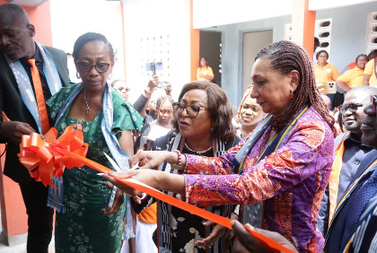 Yopougon : inauguration d’un bâtiment offert par la Fondation PETROCI à l’École Ivoirienne pour les Sourds (ECIS)