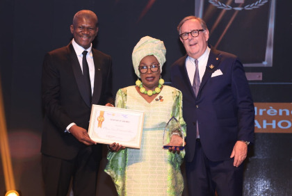 Engagement dans l’humanitaire: Rotary International décerne le Prix « Servir d’Abord » à Marie-Irène Richmond