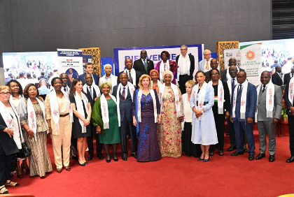 16e édition du Salon International du Livre d’Abidjan (SILA) en présence de la Première Dame, Madame Dominique Ouattara