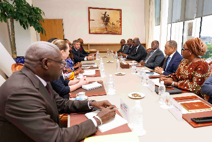 Côte d'Ivoire : une délégation du FMI reçue par le Vice-Président Tiémoko Meyliet Koné 