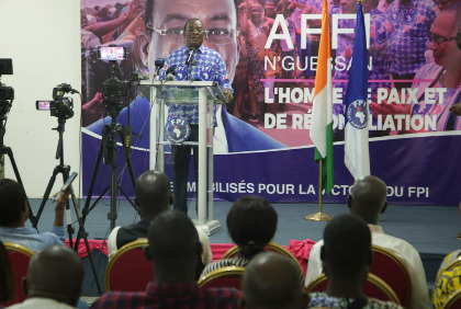 Conférence de presse relative à la célébration  de 36 ans de la fête de liberté du FPI