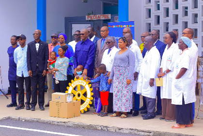 Santé : le Rotary District 9101 offre plus de 20 millions FCFA de médicaments au CHU de Treichville