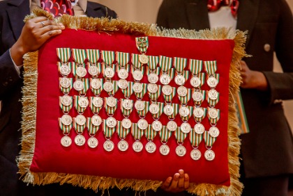 Cérémonie de remise de médailles d’honneur aux collaborateurs de l’AFG 