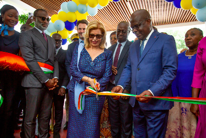 Cérémonie d'inauguration de l'institut Européen de Cancérologie d’Abidjan (IEC)