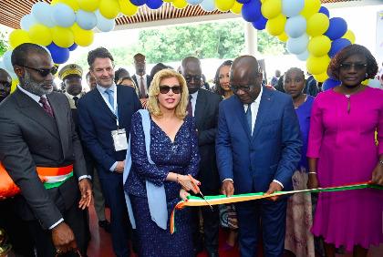 Cérémonie d'inauguration de l'institut Européen de Cancérologie d’Abidjan (IEC)