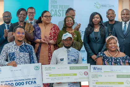 Promotion des PME : Roliann SARL sacrée lauréate du Prix Pierre Castel Côte d’Ivoire 2026