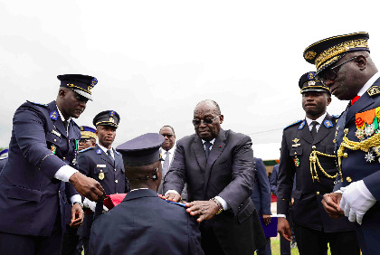 Cérémonie de baptême de la 57e promotion d’Élèves Officiers d’Active