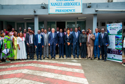 Côte d'Ivoire : Lancement du projet Green Tech Mobility à l'UNA