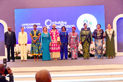 Cérémonie de lancement de la campagne de l'Organisation des Premières Dames d'Afrique pour le Développement (OPDAD)