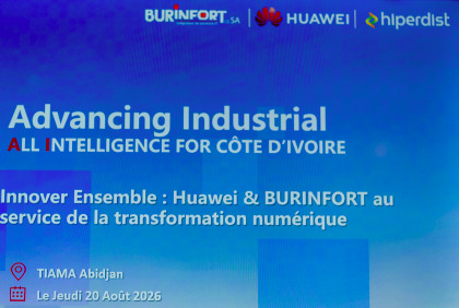 Technologie : Huawei et Burinfort renforcent leur engagement pour la transformation numérique en Côte d’Ivoire