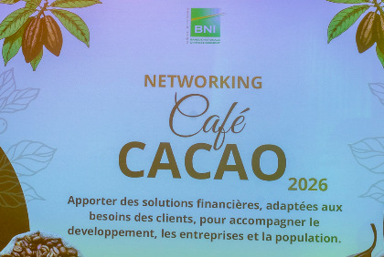 Soirée « Networking Café-Cacao » : la BNI annonce 300 milliards FCFA pour la campagne 2026-2027