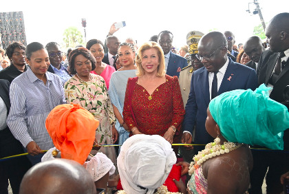 Inauguration du nouveau pôle de Cardiologie Pédiatrique de l'Hôpital Mère-Enfant de Bingerville