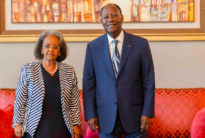 Côte d'Ivoire: Alassane OUATTARA s'entretient avec l'ancienne Présidente de la République Fédérale d'Ethiopie