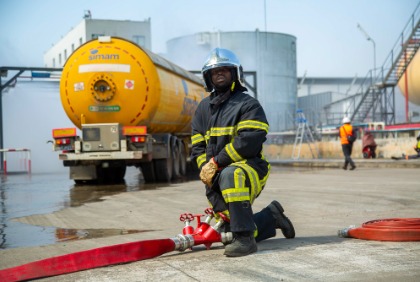 Côte d’Ivoire : SIMAM teste son dispositif de sécurité incendie à travers un exercice de plan d’opération interne