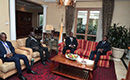Rencontre du Président de la République, S.E.M. Alassane OUATTARA et son homologue togolais, S.E.M. Faure GNASSINGBE