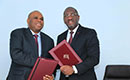 Cérémonie de signature de convention entre l`État de Côte d`Ivoire et AFREXIMBANK