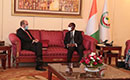Entretien du Président de la République avec le Ministre chargé de l’Afrique au Ministère des Affaires Etrangères, du Commonwealth et du Développement en Grande-Bretagne