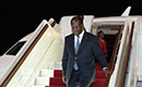 Retour du Président de la République, S.E.M. Alassane OUATTARA, à Abidjan, suite aux inondations