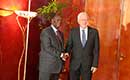 Entretien du Président de la République avec l`Ambassadeur de la République Fédérale d`Allemagne en Côte d’Ivoire