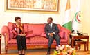 Entretien de S.E.M. Alassane OUATTARA avec la représentante Spéciale du SG de l`ONU en Côte d’Ivoire