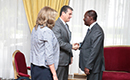 Entretien du Président de la République, SEM Alassane OUATTARA, avec le Directeur Général de l`Organisation Mondiale du Commerce (OMC), M. Roberto AZEVÊDO