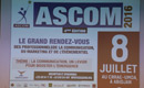 Clôture de l`ASCOM 2016: les meilleures acteurs de la communication et du marketing primés