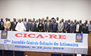 Économie / Des actionnaires de la Compagnie Commune de Réassurance des Etats Membres de la Conférence Interafricaine en assemblée générale ordinaire à Abidjan