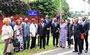 Cérémonie d`adressage d`une rue portant le nom du Dr Série Félix à Cocody
