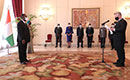 Présentation des Lettres de créance de cinq nouveaux Ambassadeurs accrédités en Côte d`Ivoire au Présidence de la République